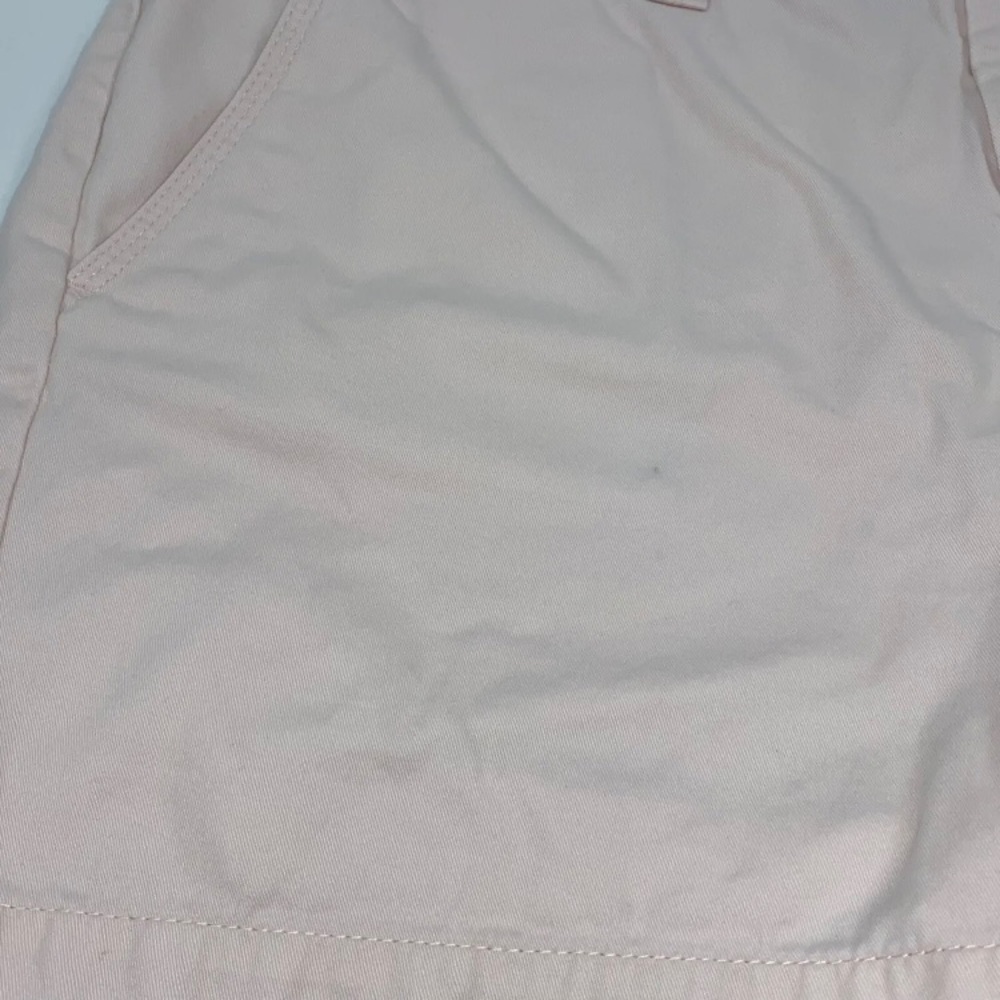 Tommy Hilfiger Women's 100% Cotton 5” Chino Pink Shorts Side Pockets Size 12